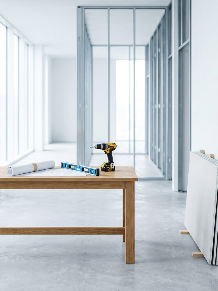 Bauservice und Renovierungsarbeiten auf einer Baustelle in Gaggenau